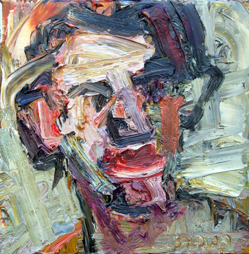 Head, Oil on canvas